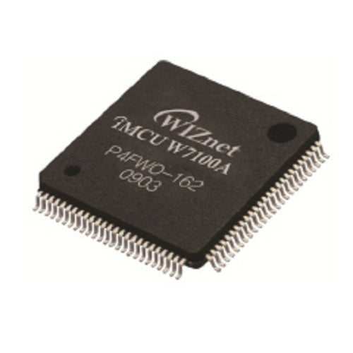 TCP/IPハードウェア処理チップ(8051マイコン搭載)「W7100A」