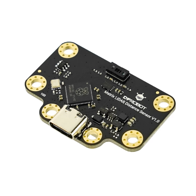 DFRobot 8x8マトリックス ToF 3D距離センサ（I2C&UART、範囲3. 5m