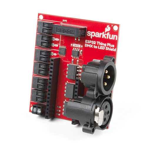 SparkFun ESP32 Thing Plus用 DMX to LEDシールド