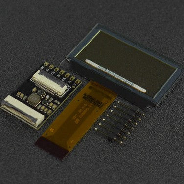 Fermion - SSD1309搭載 1.51インチ 透明OLEDディスプレイモジュール（コンバータつき）