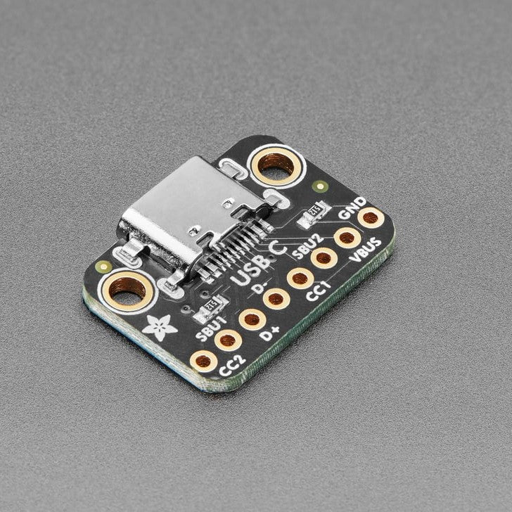 Adafruit USB Type-C ピッチ変換基板（薄型タイプ・デバイス側