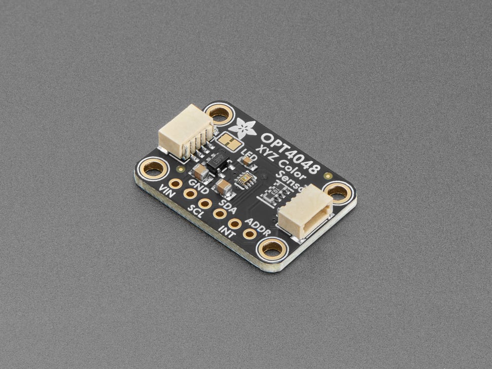 Adafruit OPT4048搭載 三刺激値XYZカラー/照度センサモジュール