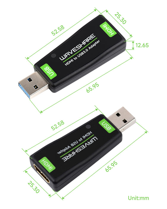 USB 3.2 Gen 1x1（5 Gbps）対応 HDMIキャプチャーアダプター