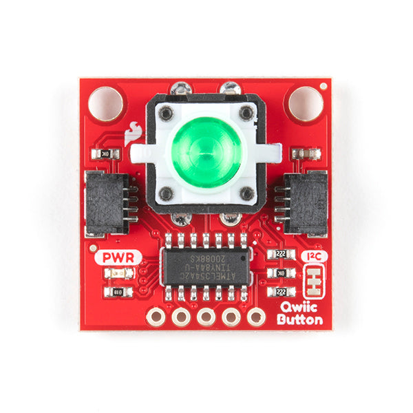 Qwiic - 緑色LEDボタン
