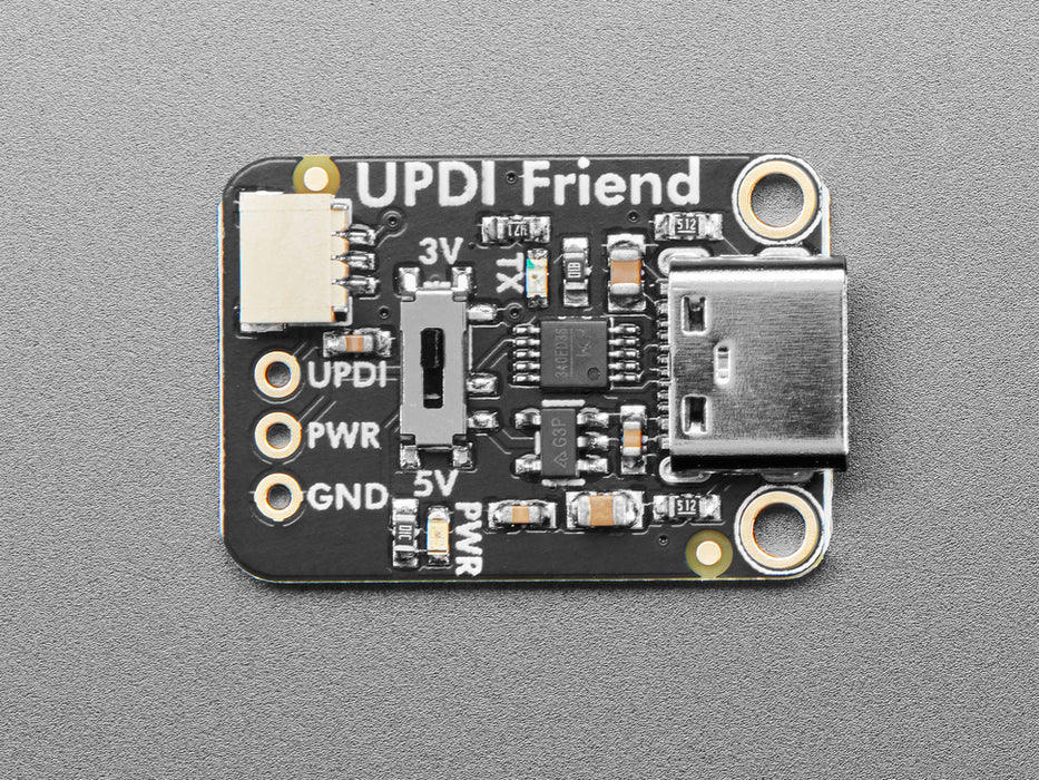 UPDI Friend - USB シリアル接続 UPDI プログラマ