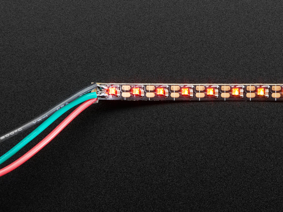 超薄型NeoPixel 1515 LEDテープ (幅4mm、長さ0.5m、75個LED)