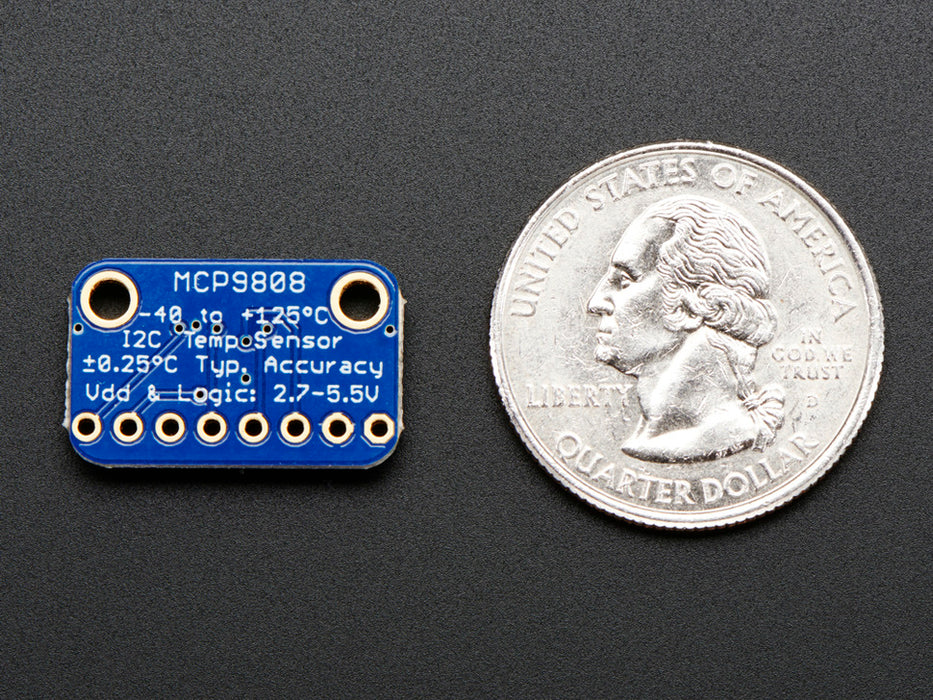 MCP9808 高精度温度センサ(I2C通信)
