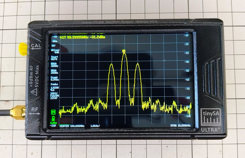 tinySA Ultra+ ZS406 — スイッチサイエンス
