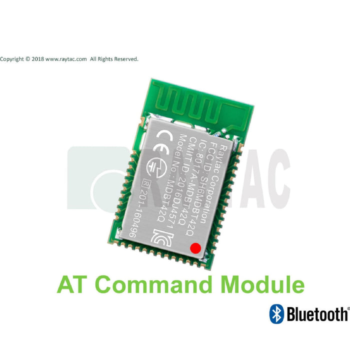 スレーブ/ペリフェラル用 ATコマンド対応 MDBT42Q-PAT2 モジュール（PCBアンテナ）