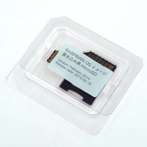 Raspberry Pi用microSD 4GB（Raspbian OS 書き込み済）--販売終了