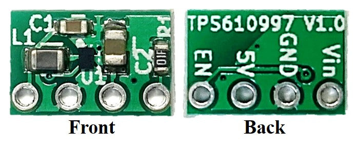 TPS610997 超低消費電力 5V出力昇圧モジュール