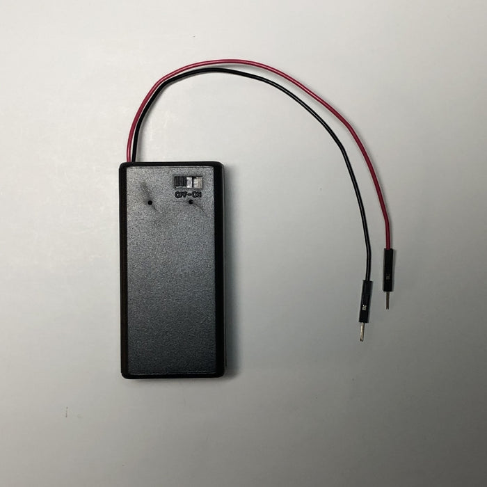 9V Battery Box with PinConnector Cables