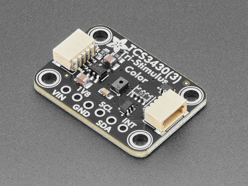 Adafruit TCS3430(3)搭載環境光/三刺激値カラーセンサモジュール
