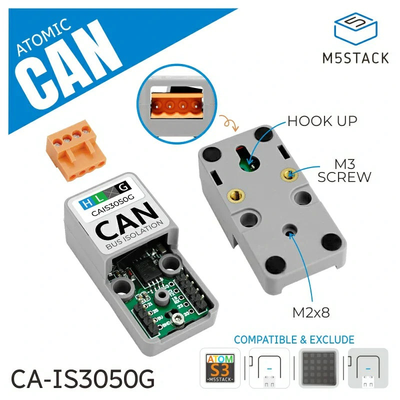 ATOMIC CAN-BUSベース（CA-IS3050G） — スイッチサイエンス