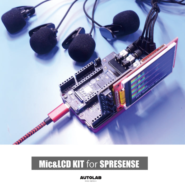 Mic&LCD KIT for SPRESENSE
