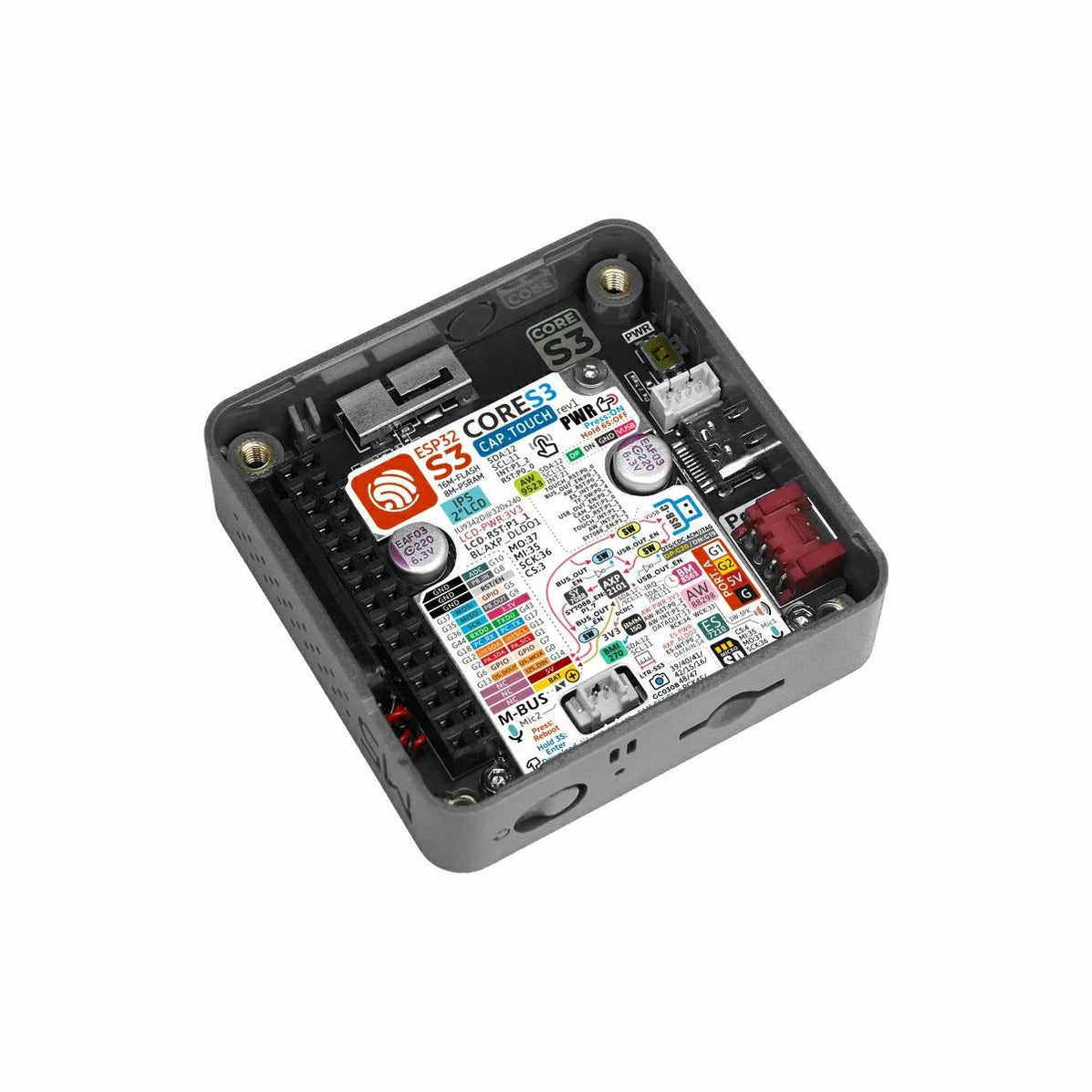 M5stack Raspberry Connector M5Stack CoreS3 Lite - ESP32S3 IoT開発キット — スイッチサイエンス