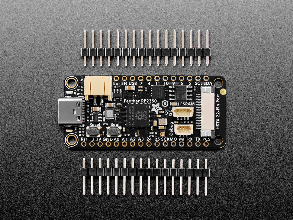 Adafruit Feather RP2350（HSTXポート/PSRAM 8MB搭載） — スイッチサイエンス
