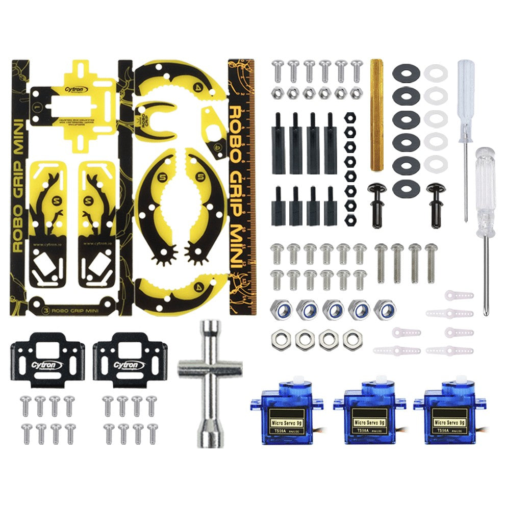 【Picolo】 Tri-ang MINIC 11台セット 箱・キー付 Robo Gripミニキット（TS90Aサーボ3個同梱） — スイッチサイエンス
