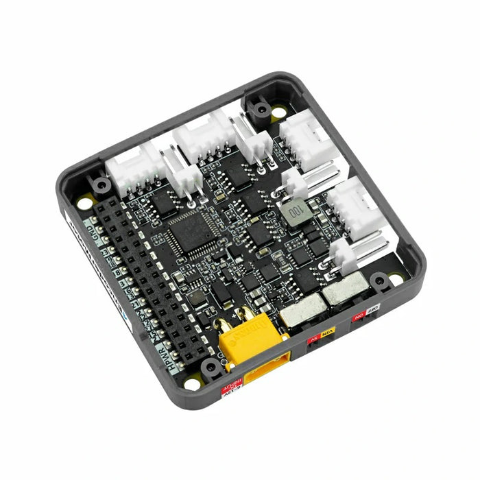 M5stack Encoder Unit M5Stack用4チャンネル エンコーダモータドライバモジュール(STM32F030) — スイッチサイエンス
