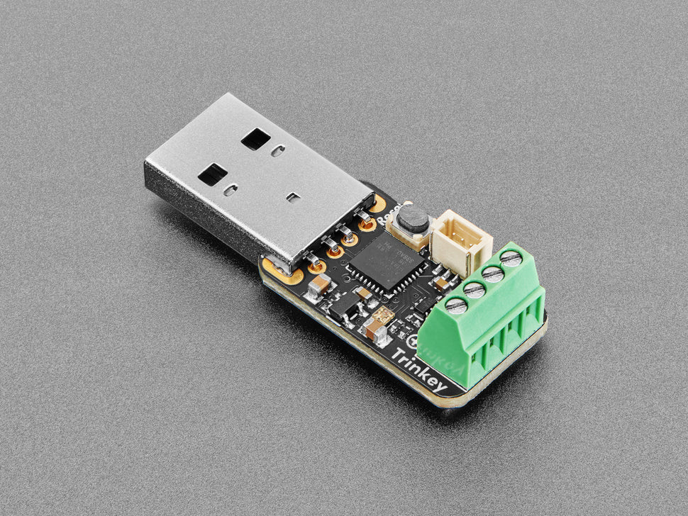 Adafruit Pixel Trinkey - NeoPixel / DotStar用USBキー — スイッチ