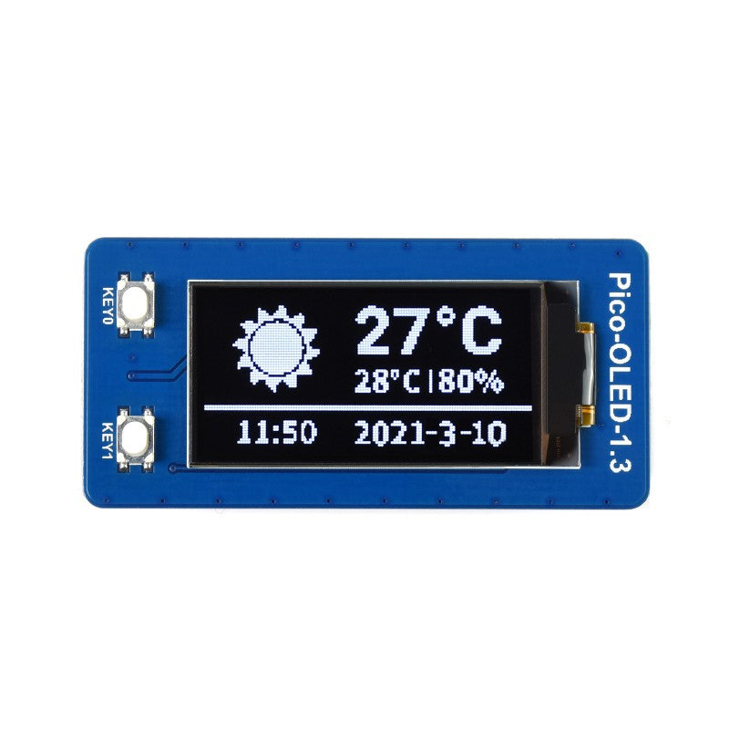Raspberry Pi Pico用 1.3インチOLEDディスプレイモジュール — スイッチ