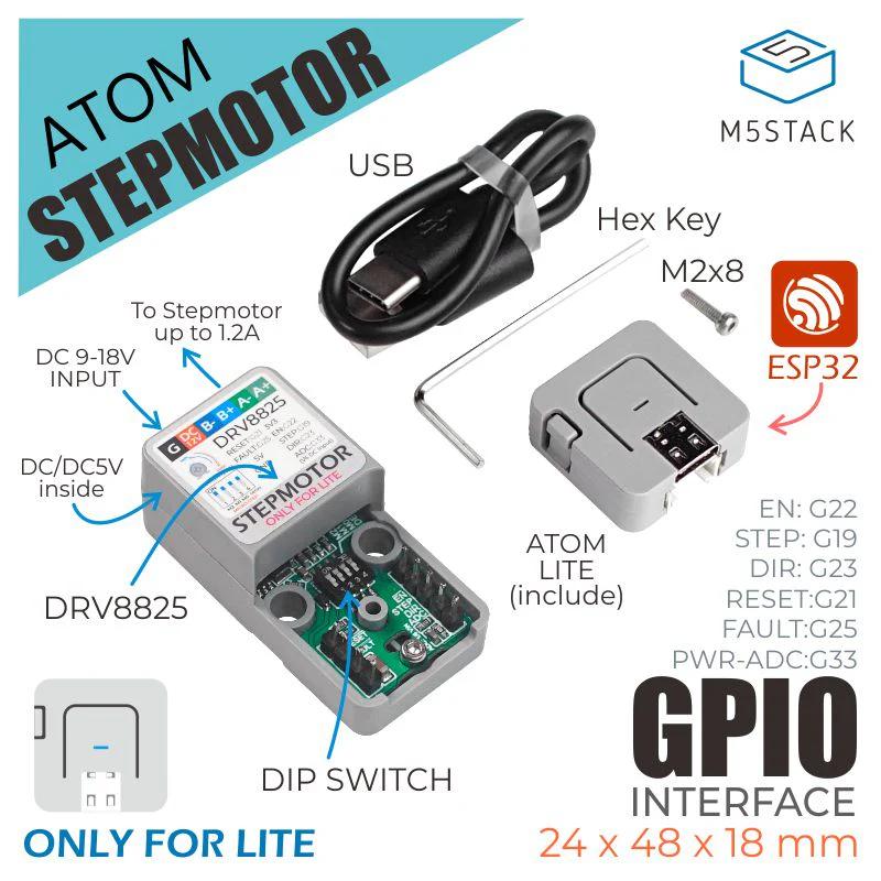 ATOMIC ステッピングモータードライバキット--在庫限り ATOMIC ステッピングモータードライバキット--在庫限り