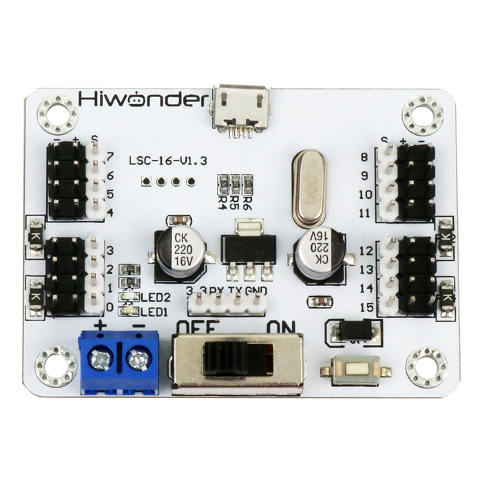 HiWonder LSC-16 16チャンネルデジタルサーボコントローラ