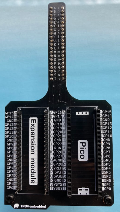 Raspberry Pi Pico 用拡張ボード＋ブレッドボード変換基板