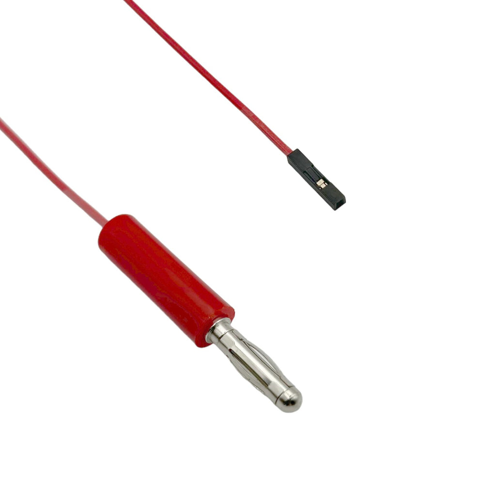 JumperWire BananaPlug – SocketConnector Red — スイッチサイエンス