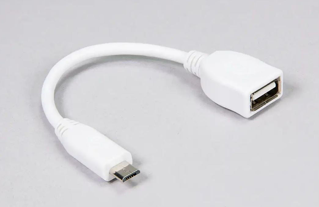 Raspberry Pi 公式OTGケーブル（USB A－microB、8 cm） — スイッチ
