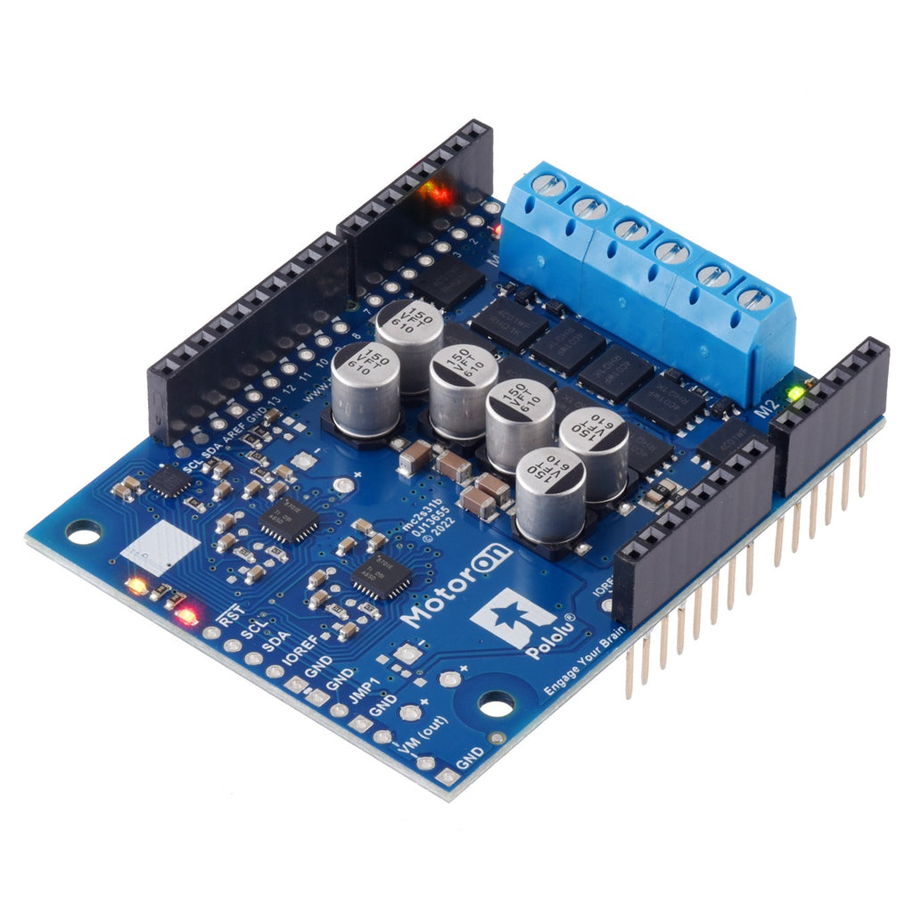 Motoron M2S18v20 Arduino向けデュアル高出力モーター Motoron M2S18v20 Arduino向けデュアル高出力モーター