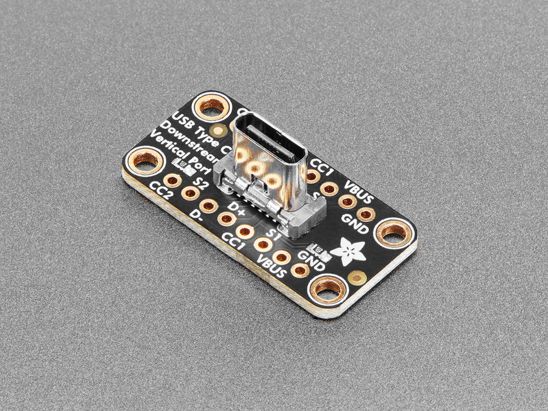 「 The NDLR v1.3 の基盤 」のみ（USB給電可、中古品） Adafruit USB Type-Cピッチ変換基板（垂直タイプ） — スイッチサイエンス