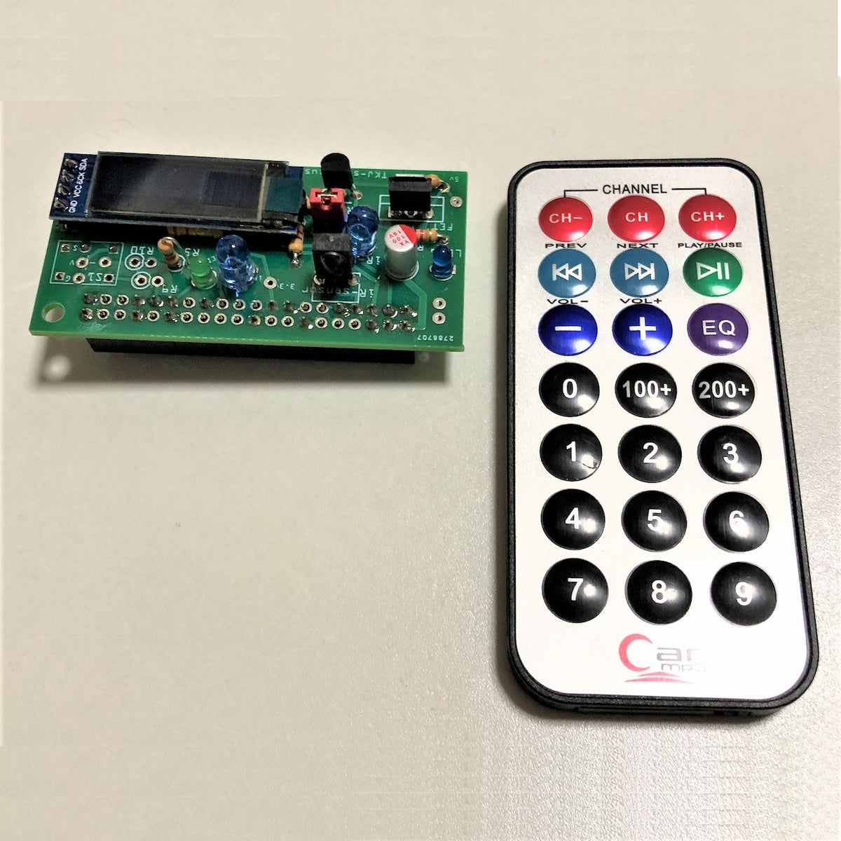 ラズベリーパイ用 学習リモコンv1(L_remocon)(完成品)--販売終了