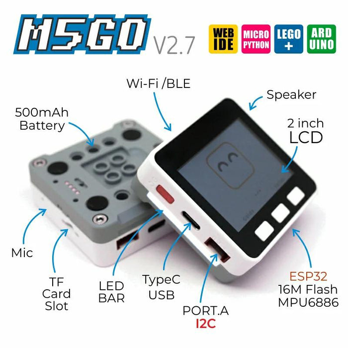 M5GO IoTスターターキット V2.7