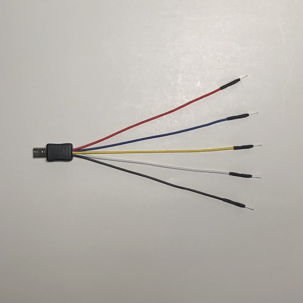 USB MiniB Male – PinConnector 1P*5 Cables — スイッチサイエンス