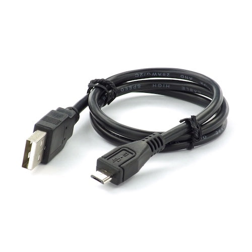 USB2.0ケーブル(A-microBタイプ)50cm
