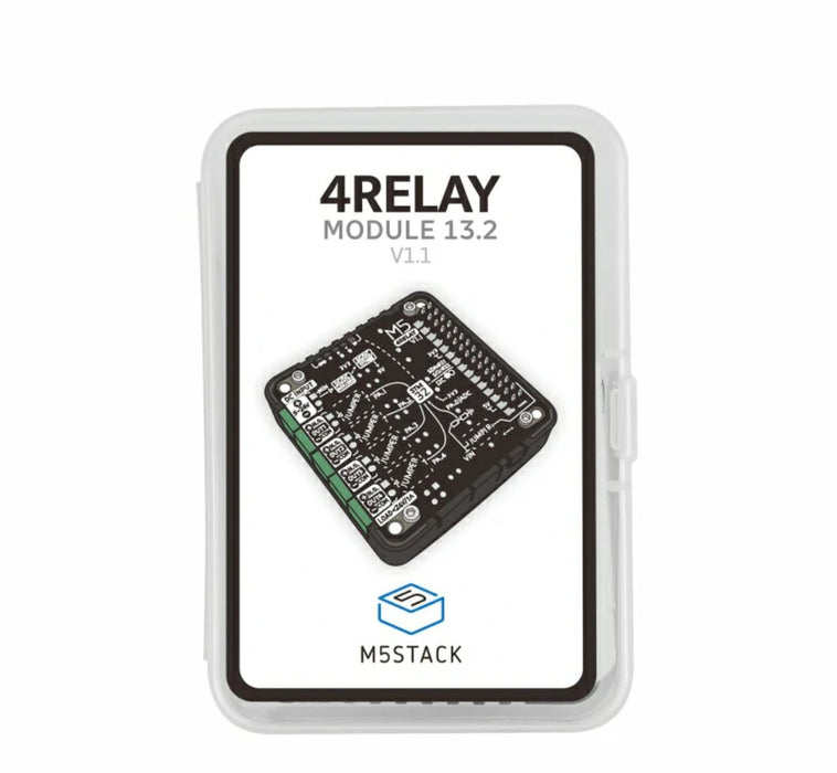 M5stack Raspberry Connector M5Stack用STM32搭載 4チャンネルリレーモジュール V1.1 - 13.2 — スイッチサイエンス