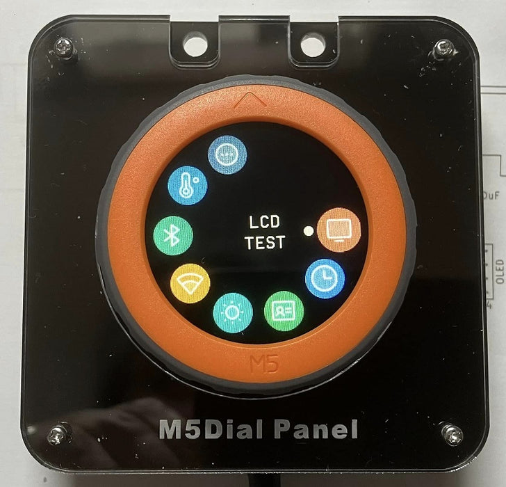 M5Dial用パネルマウント板