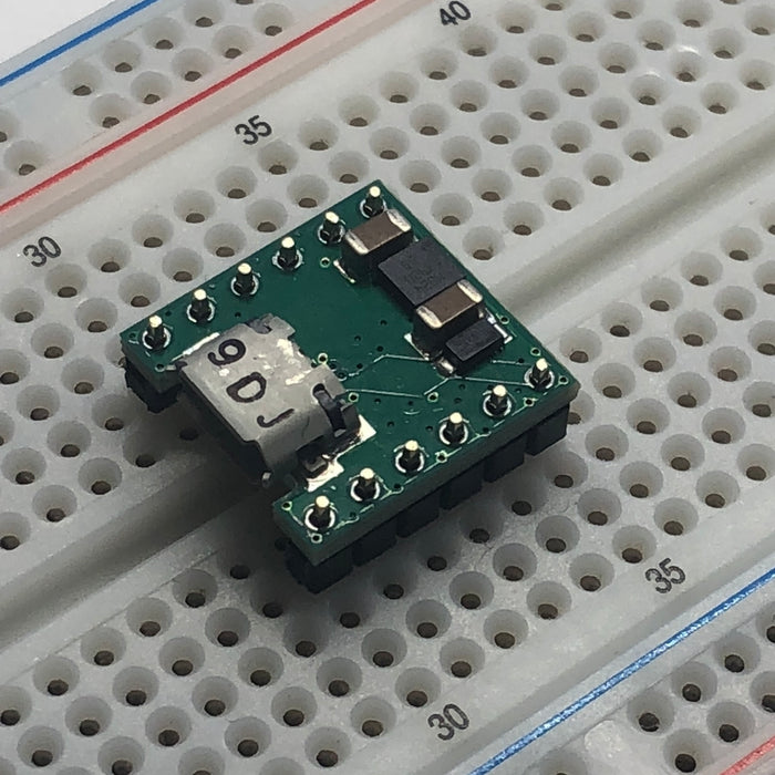 横型USB Micro コネクタ(SBD/3.3V1A LDO内蔵)