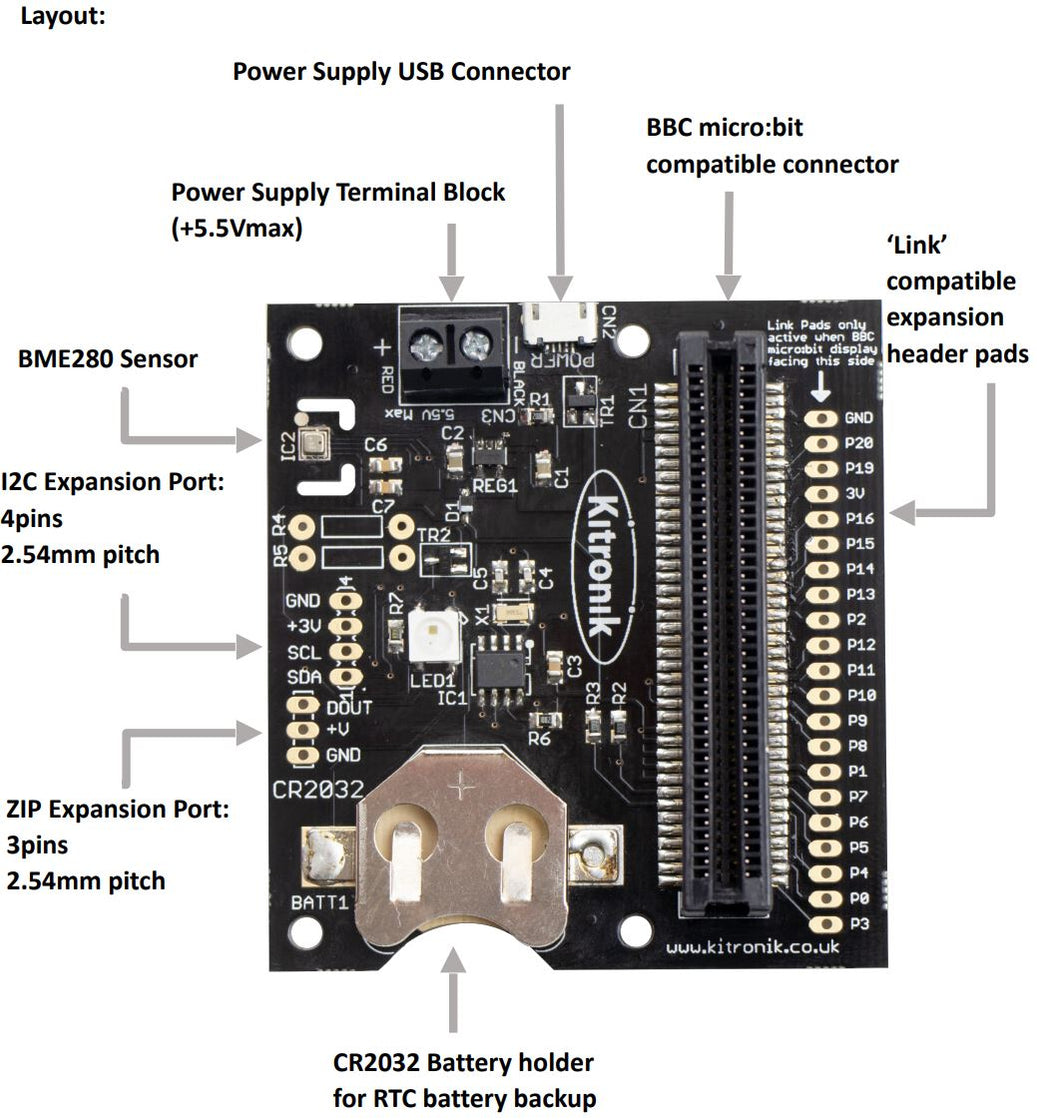 Code Rtc In Micro Bit micro:bit用RTC+環境センサボード--販売終了 — スイッチサイエンス