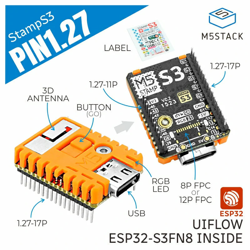 M5STACK-S007-PIN127