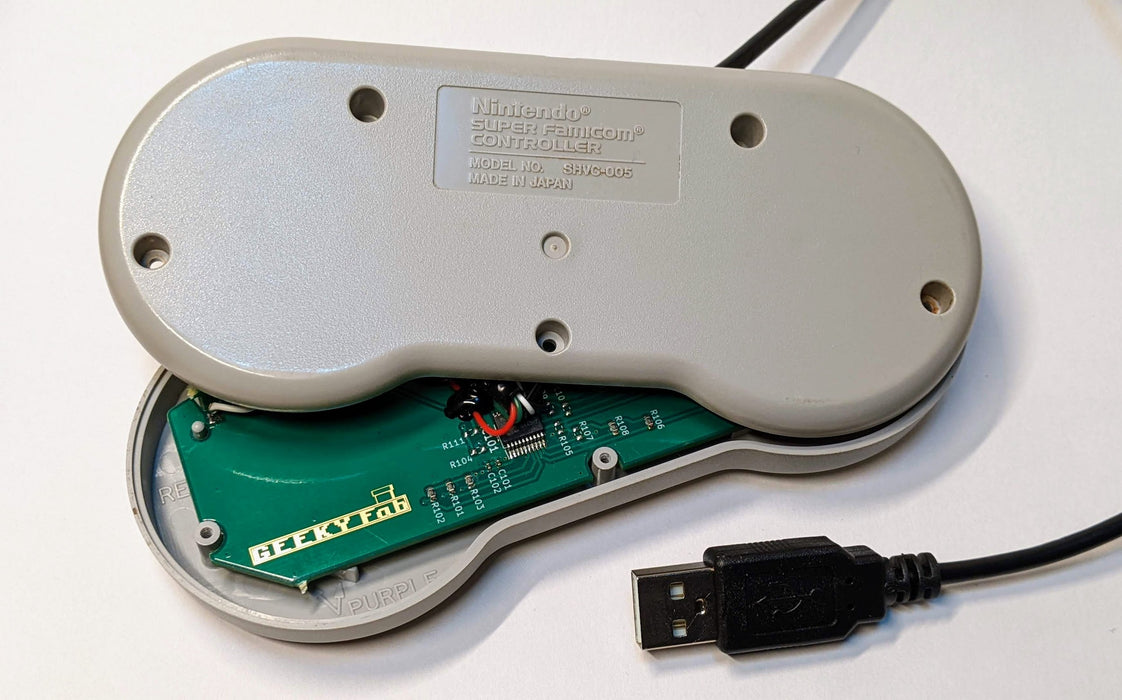 SFCコントローラー USBゲームパッド化基板 ~USB SFC Gamepad