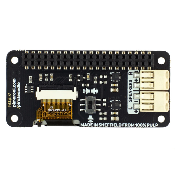 Pirate Audio 3W Stereo Amp for Raspberry Pi