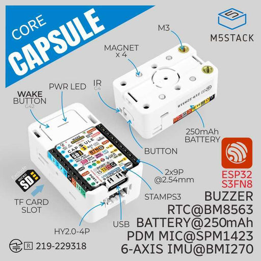 M5stack Switch M5Stack Dial ESP32S3 スマートロータリーノブ — スイッチサイエンス