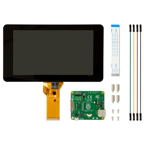 Raspberry Pi用 7インチ タッチスクリーン付き液晶ディスプレイ（RSコンポーネンツ製）
