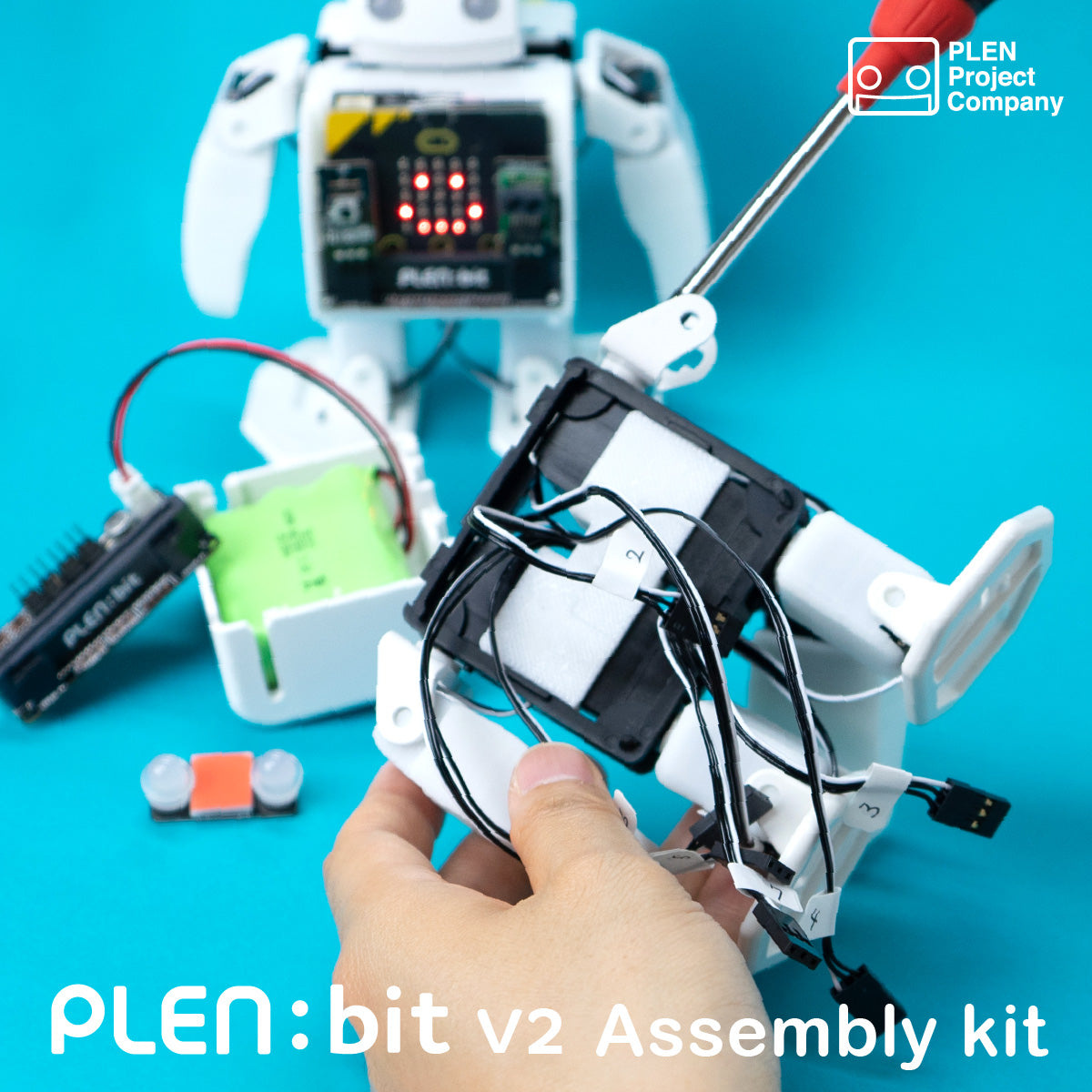 PLEN:bit v2 組立セット--販売終了 — スイッチサイエンス