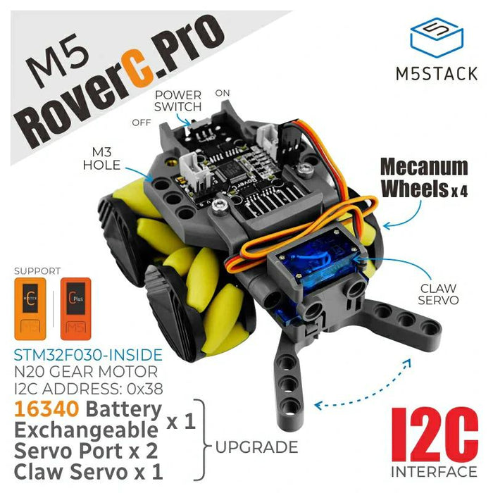 RoverC Pro (w/o M5StickC)