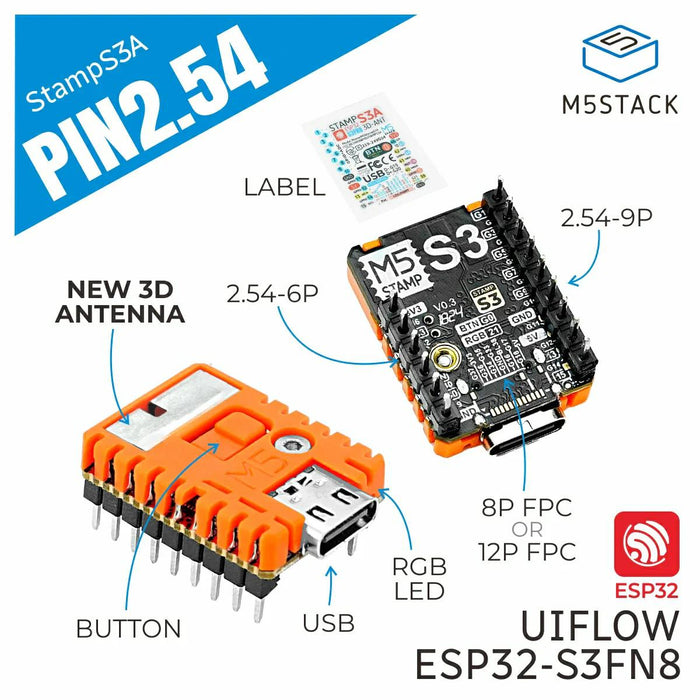 M5STACK-S007-PIN254-V033