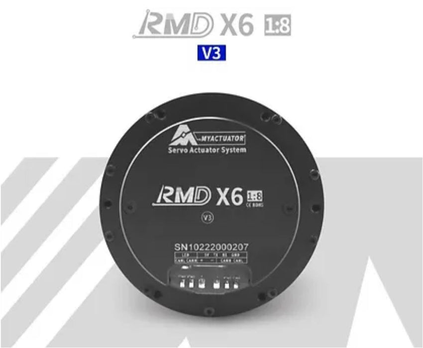 MyActuator RMD-X6 サーボ 48V/4.5Nm/310rpm（1:8、v3、CAN）
