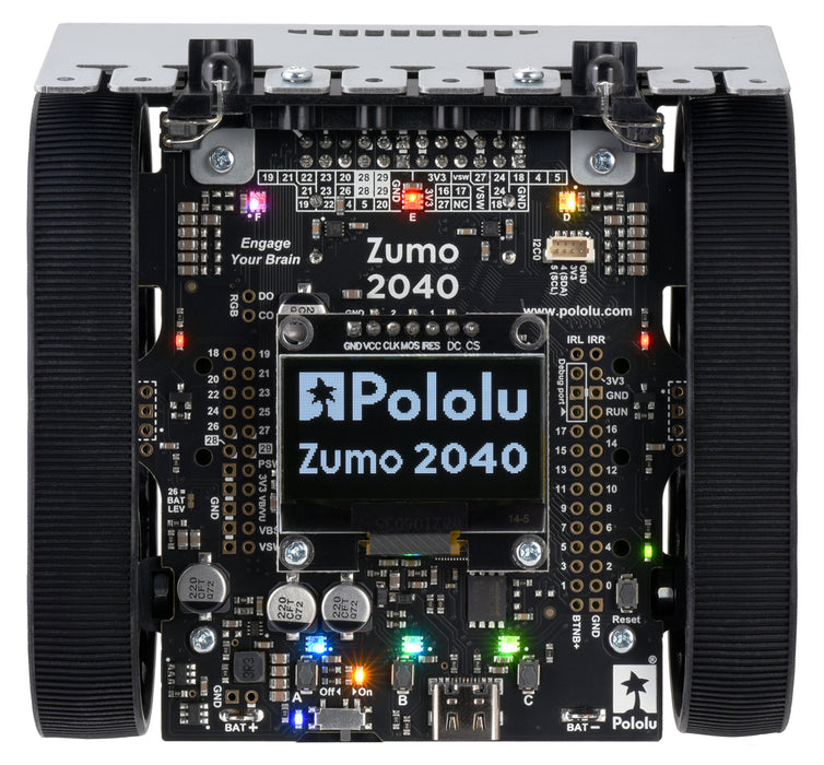 Zumo 2040 Robot（完成品、モーター ギア比75:1）